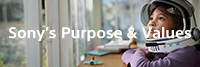 Sony's Purpose & Values